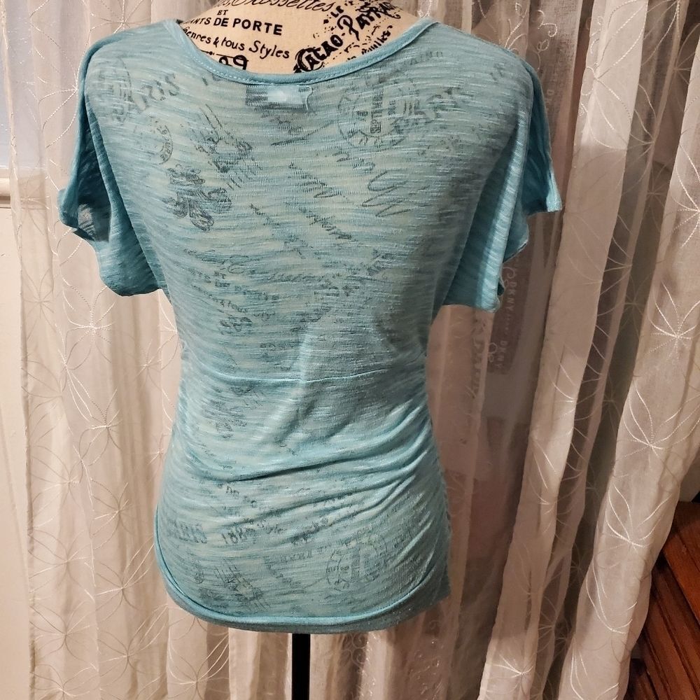 Say Anything Jersey Side Rouched Large - Picture 3 of 5